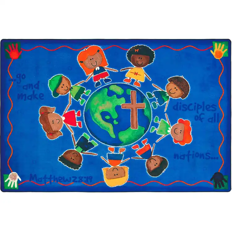 KID$ Value Plus Classroom Rug, Great Commission Children’s