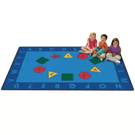 KID$ Value Plus Classroom Rugs™, Early Learning