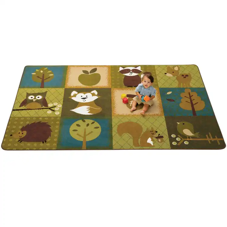 KIDSoft™ Nature's Friends Toddler Classroom Rug