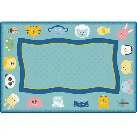 KIDSoft™ Quiet Time Animal Rug