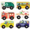 Mini Wooden  Vehicles - Set 1