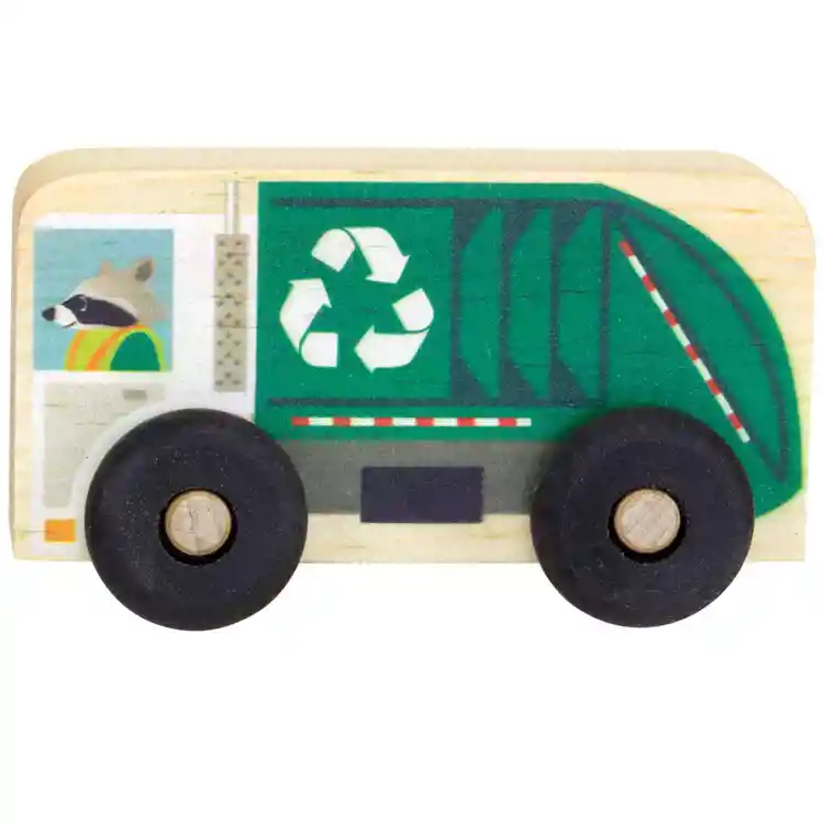 Mini Wooden  Vehicles - Set 1