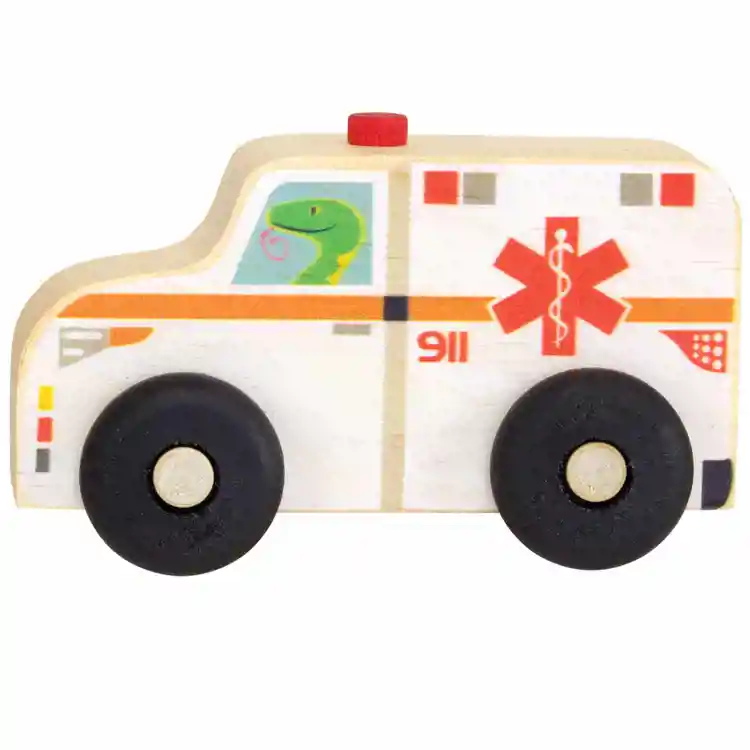 Mini Wooden  Vehicles - Set 1