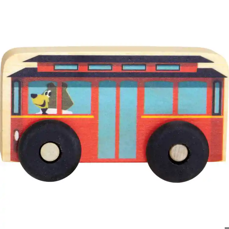 Mini Wooden Vehicles - Set 2