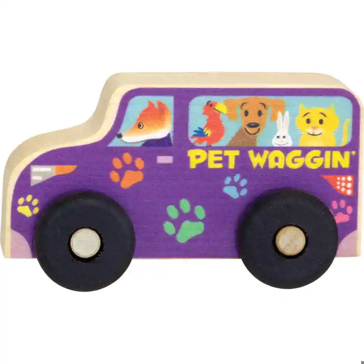 Mini Wooden Vehicles - Set 2