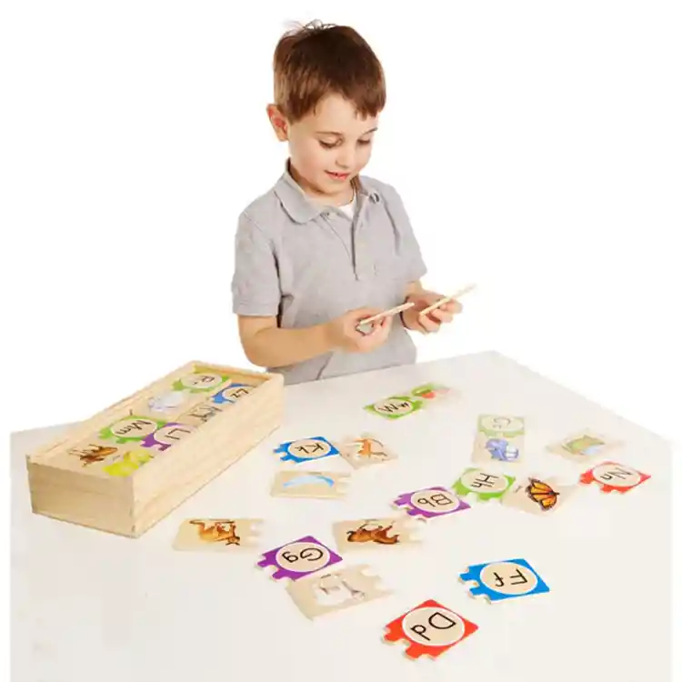 Melissa & Doug® Self-Correcting Letter Puzzles