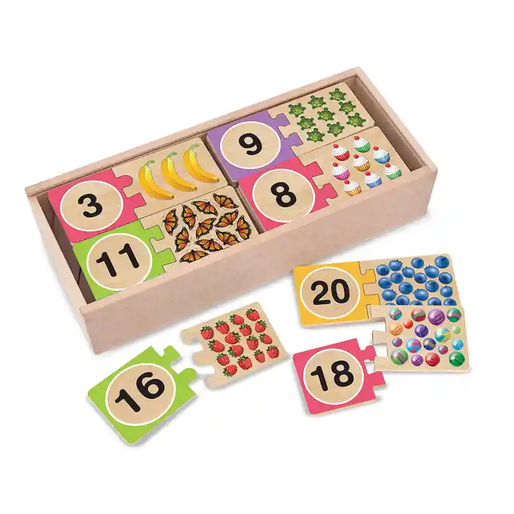 Melissa & Doug® Self-Correcting Number Puzzles