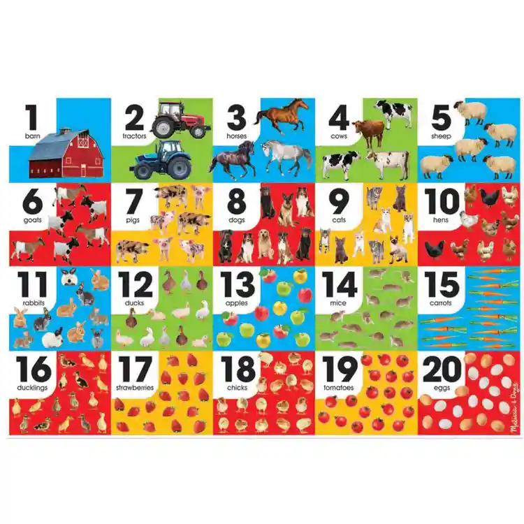 Melissa & Doug Photo Fun Floor Puzzle Set