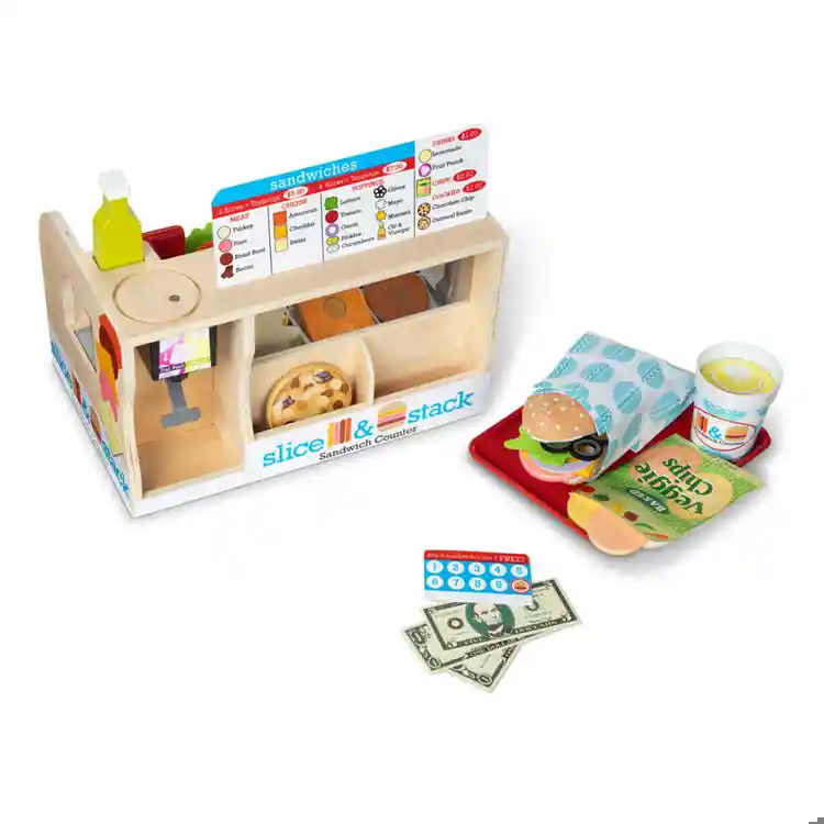 Melissa & Doug Slice & Stack Sandwich Shop