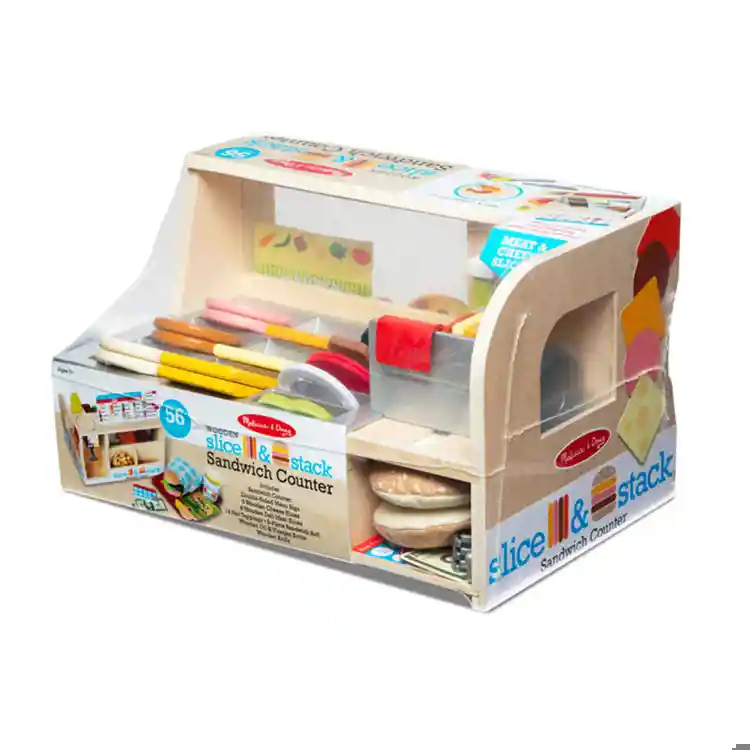 Melissa & Doug Slice & Stack Sandwich Shop