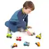 Melissa & Doug Wooden Construction Site Vehicles