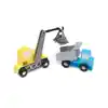 Melissa & Doug Wooden Construction Site Vehicles