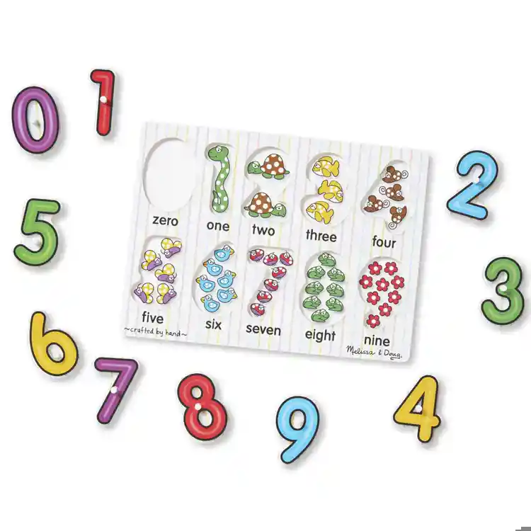 Melissa & Doug® Lift & Learn Peg Puzzles