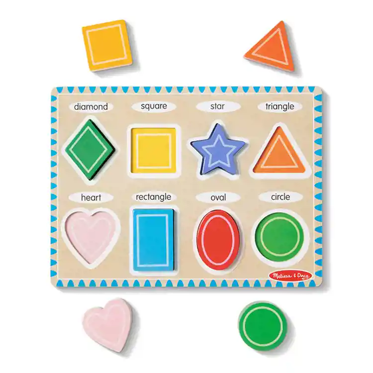 Melissa & Doug® Shapes Chunky Puzzle