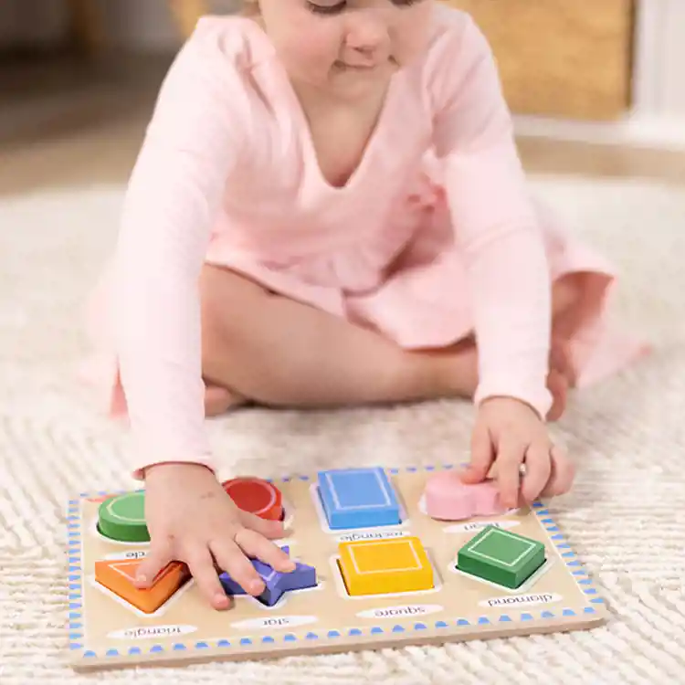 Melissa & Doug® Shapes Chunky Puzzle