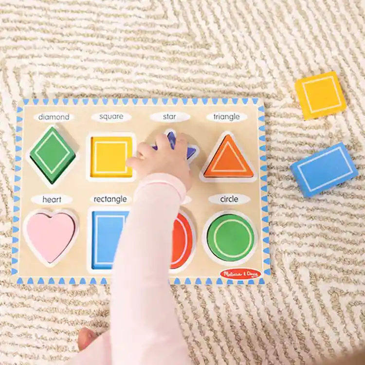 Melissa & Doug® Shapes Chunky Puzzle