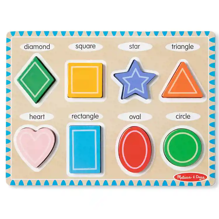 Melissa & Doug® Shapes Chunky Puzzle