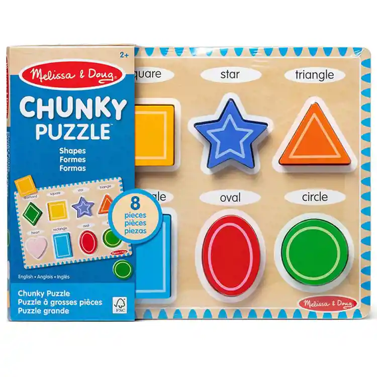 Melissa & Doug® Shapes Chunky Puzzle