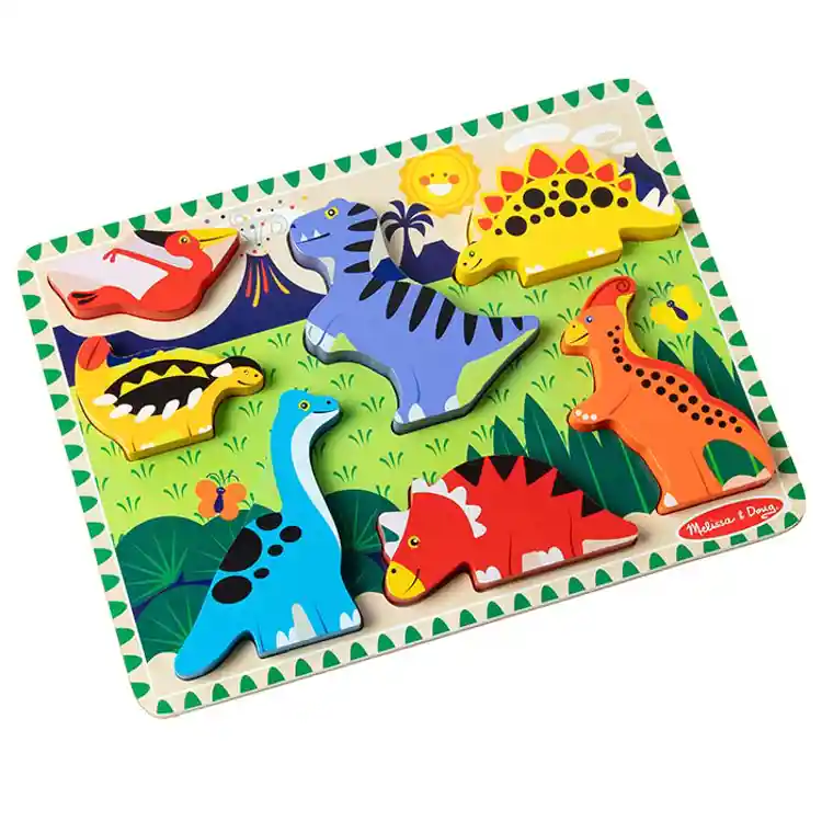 Melissa & Doug® Dinosaur Chunky Puzzle