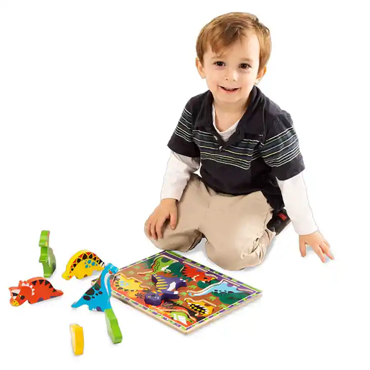 Melissa & Doug® Dinosaur Chunky Puzzle