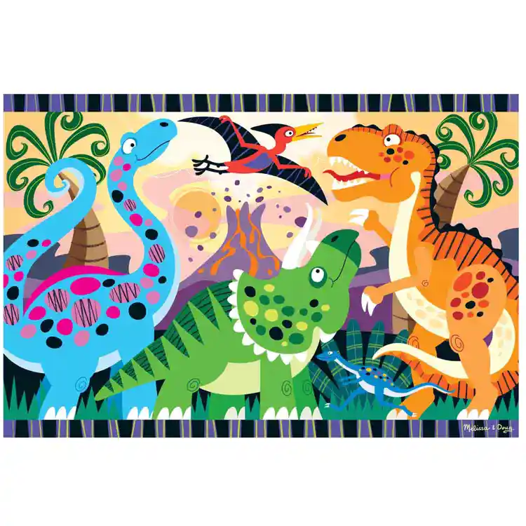 Melissa & Doug®  Dinosaur Floor Puzzle