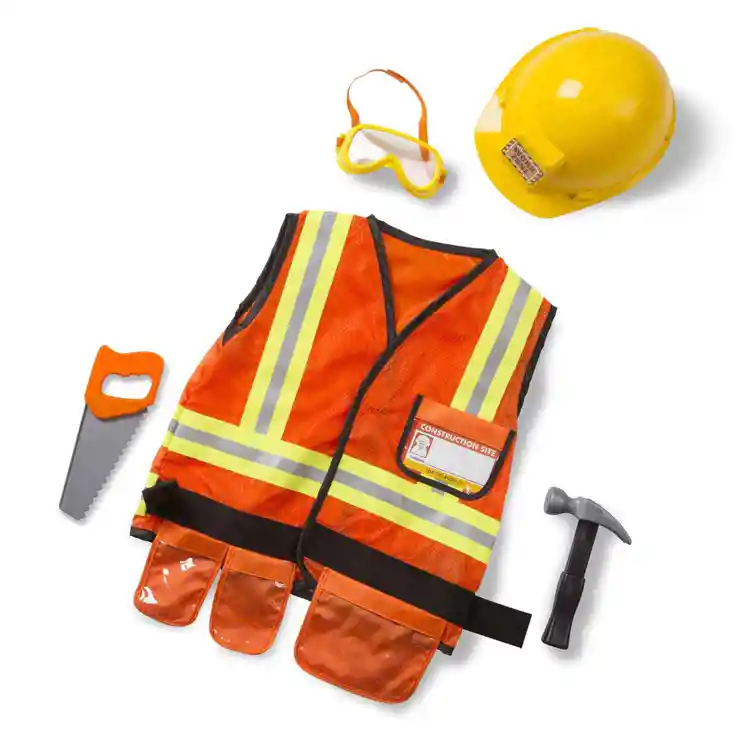 Melissa & Doug Construction Worker Dress-Up