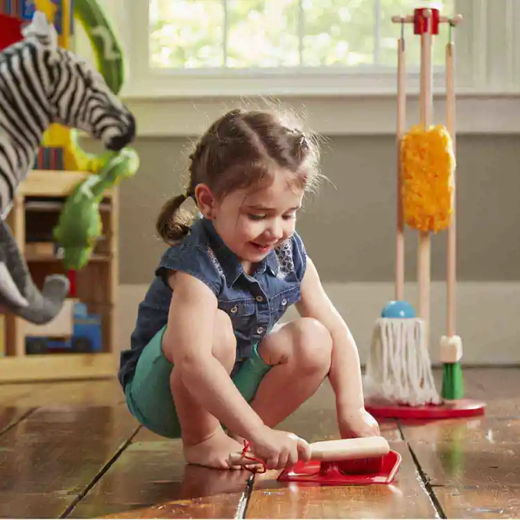 Melissa & Doug® Let's Play House! Dust! Sweep! Mop! Set