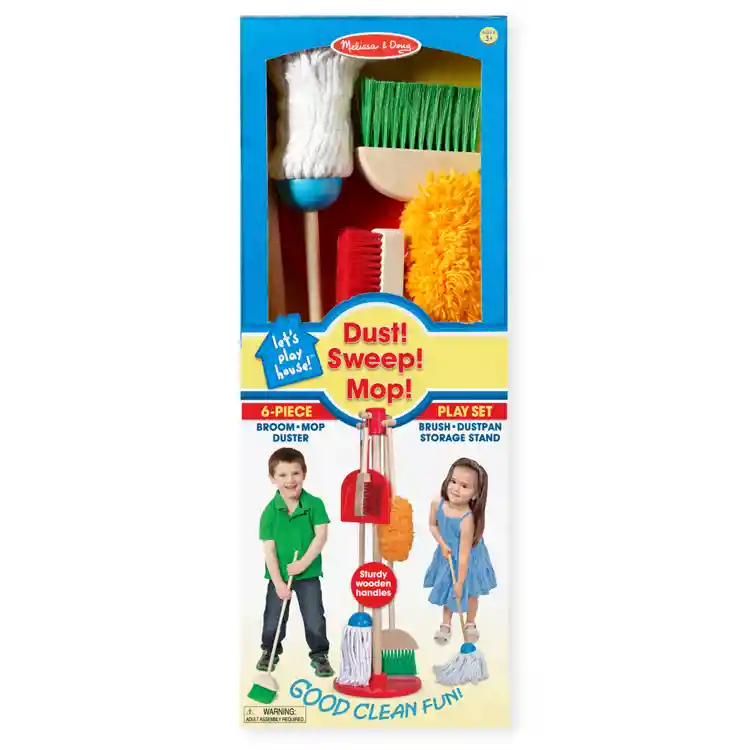 Melissa & Doug® Let's Play House! Dust! Sweep! Mop! Set