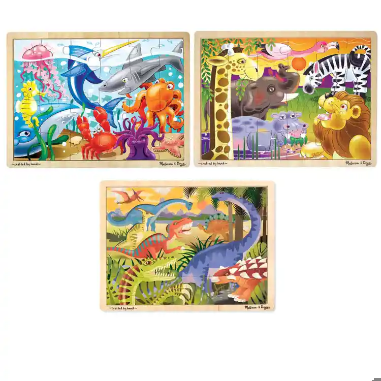 Melissa & Doug® Wooden Jigsaw Puzzles