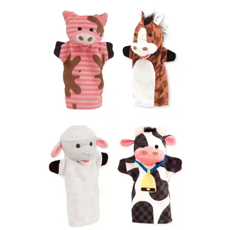 Melissa & Doug Puppet Pals, Farm Friends