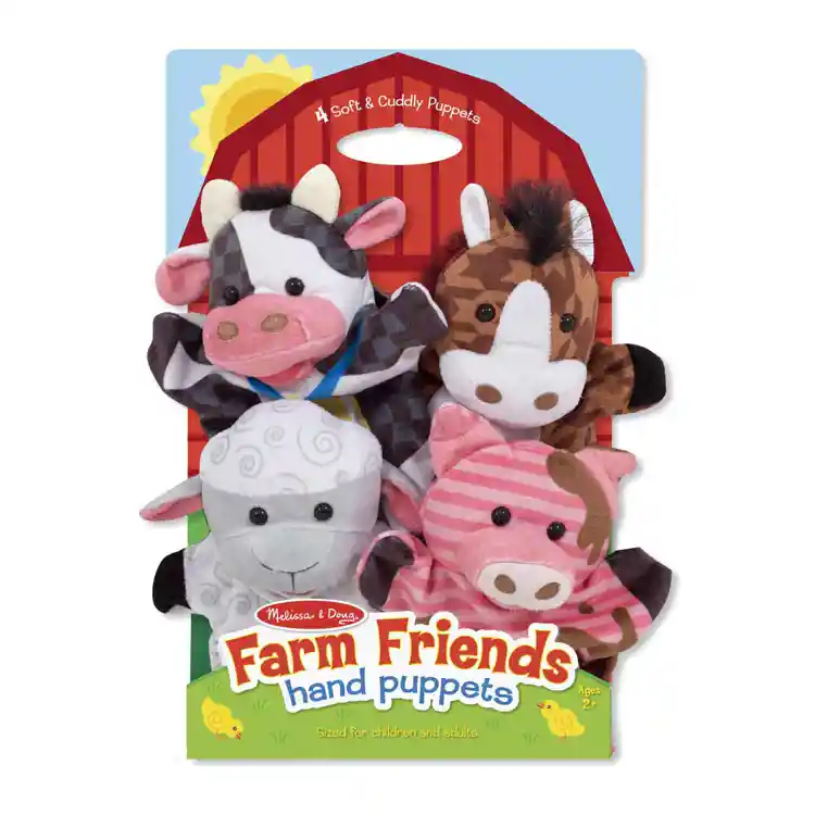 Melissa & Doug Puppet Pals, Farm Friends