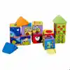 Melissa & Doug Match & Build Soft Blocks