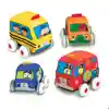 Melissa & Doug Pull-Back Community Vehicles