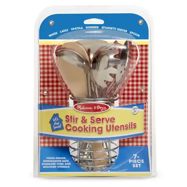 Melissa & Doug® Stir & Serve Cooking Utensils