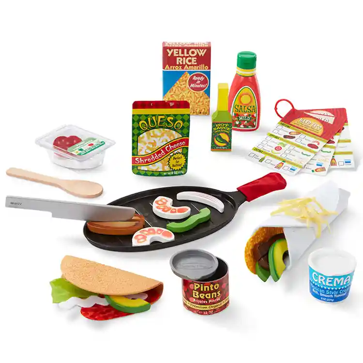 Melissa & Doug Taco & Tortilla Set