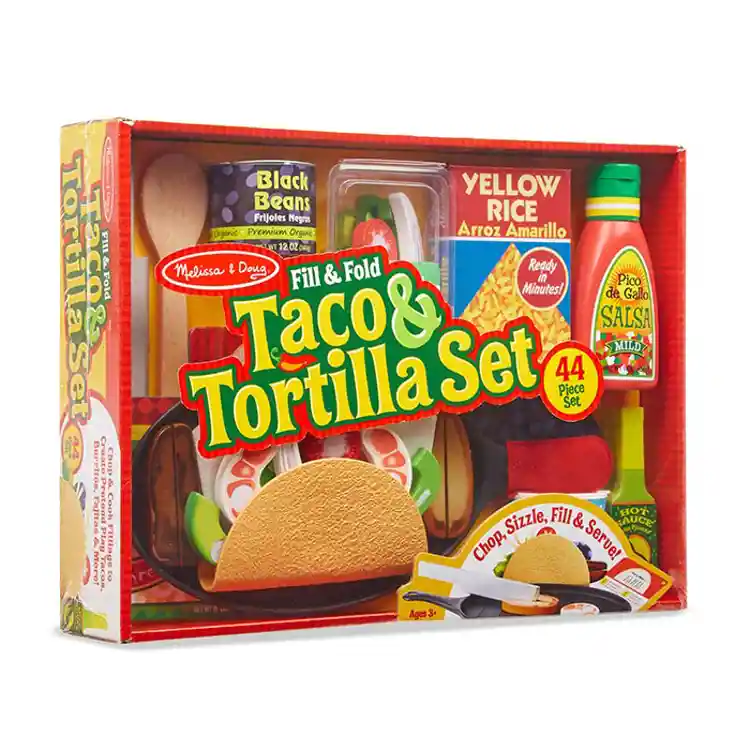 Melissa & Doug Taco & Tortilla Set