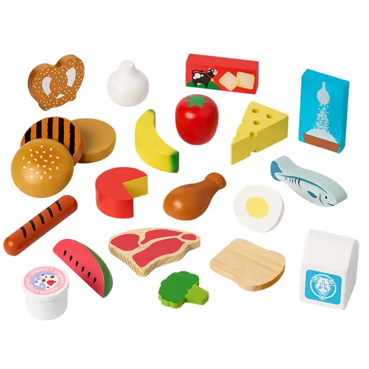 Wooden Food Groups Set