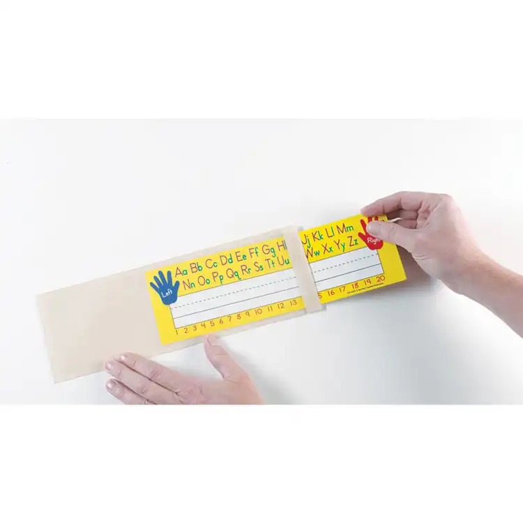 Left/Right Alphabet Name Plates