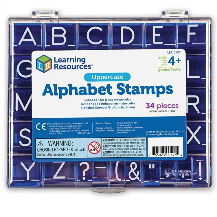Uppercase Alphabet Stamps