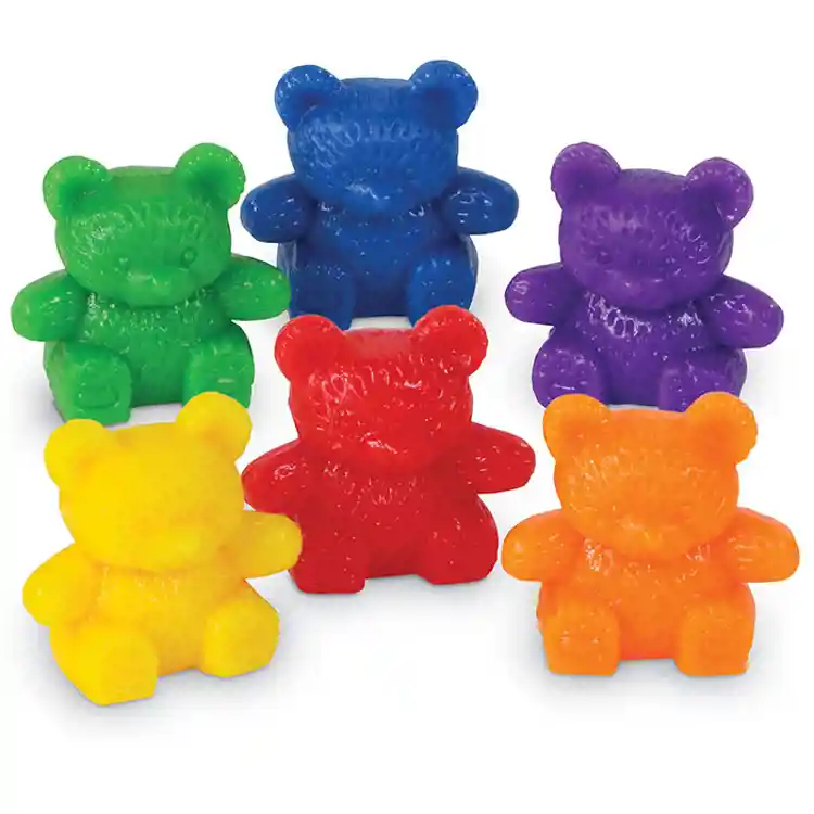 Three Bear Family Baby Bear Counters  Set of 102