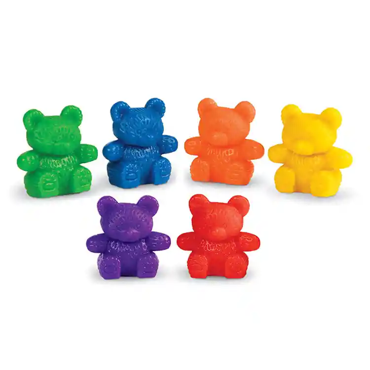 Three Bear Family Baby Bear Counters  Set of 102