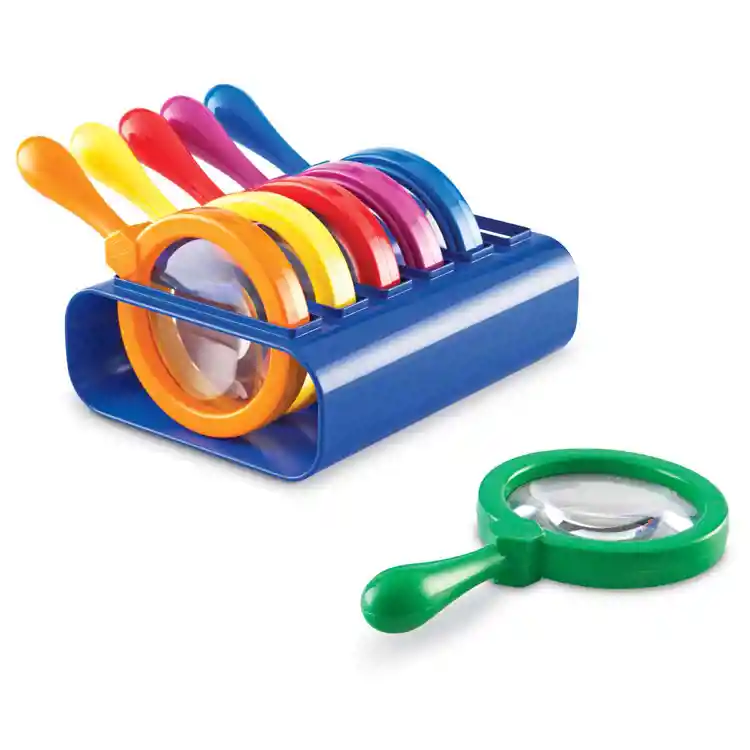 Primary Science Jumbo Magnifiers with Stand