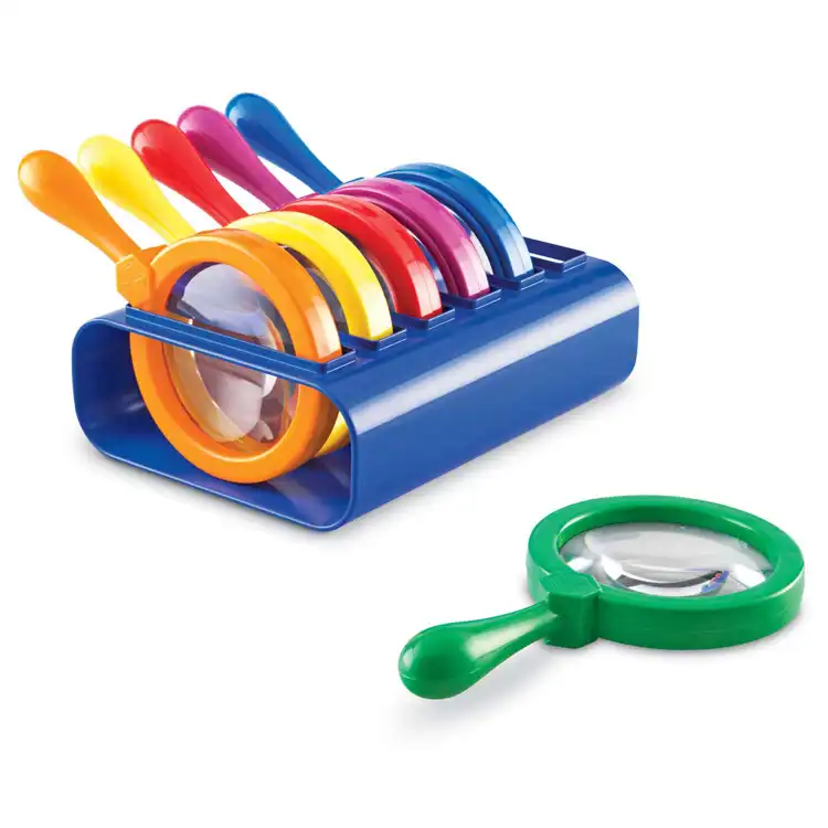 Primary Science Jumbo Magnifiers with Stand