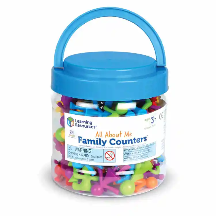 All About Me Family Counters