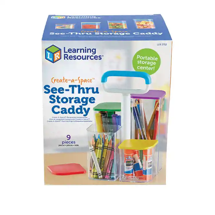 Create-a-Space See-Thru Storage Caddy