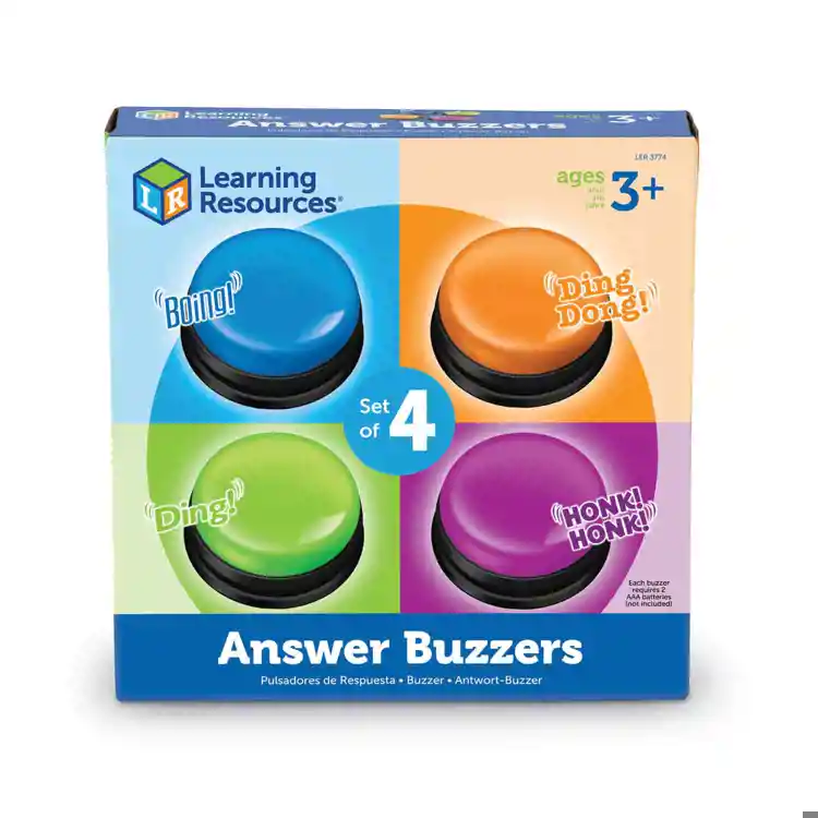 Answer Buzzers, Set of 4