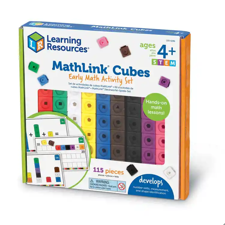 Mathlink® Cubes Early Math Activity Set