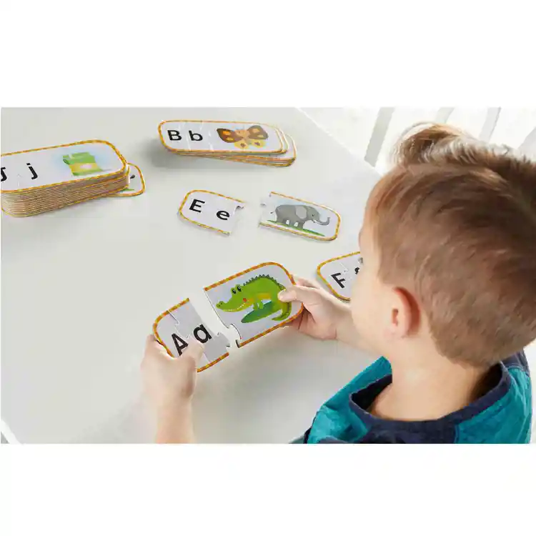 Upper & Lowercase Alphabet Puzzle Cards