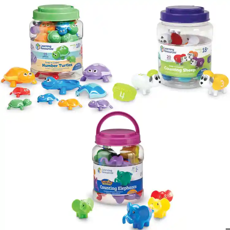 Snap-n-Learn Math Sets