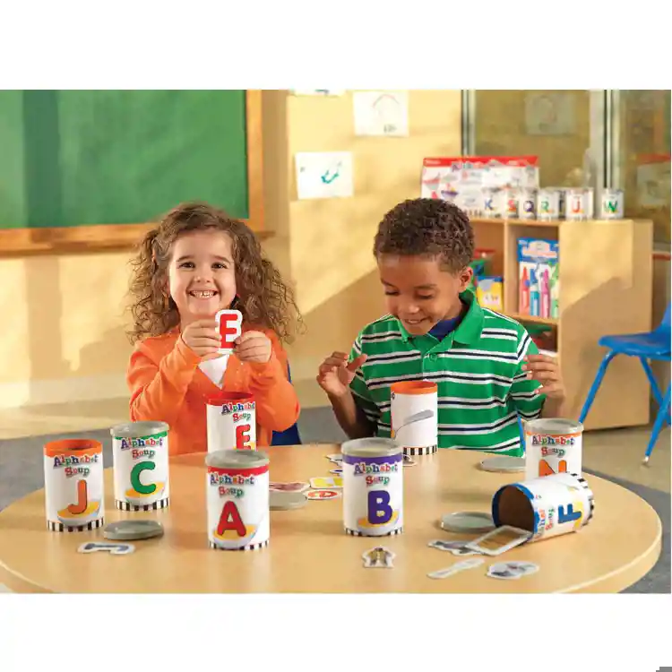 Alphabet Soup Can Sorters